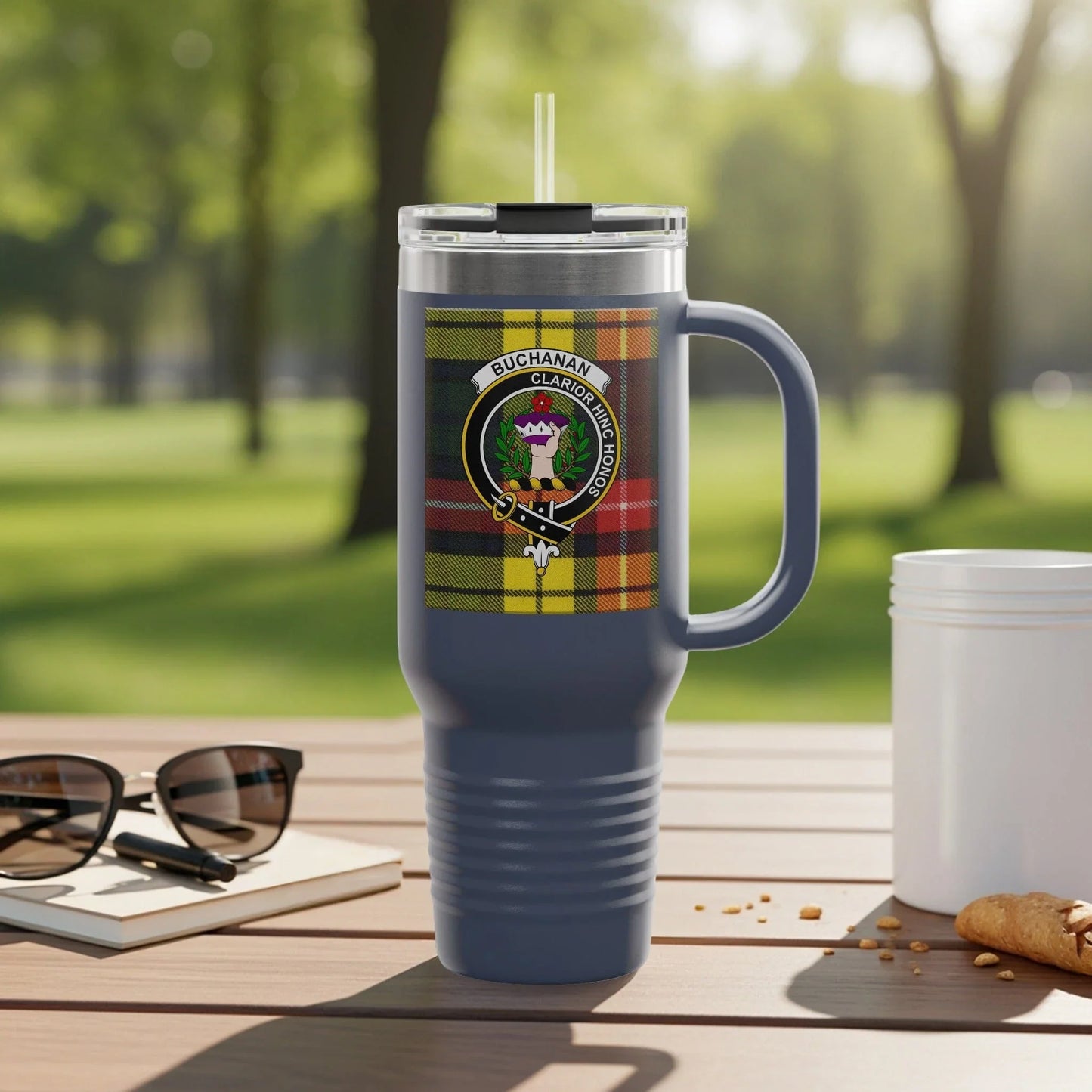 Buchanan Clan Tartan Crest Tumbler product type
