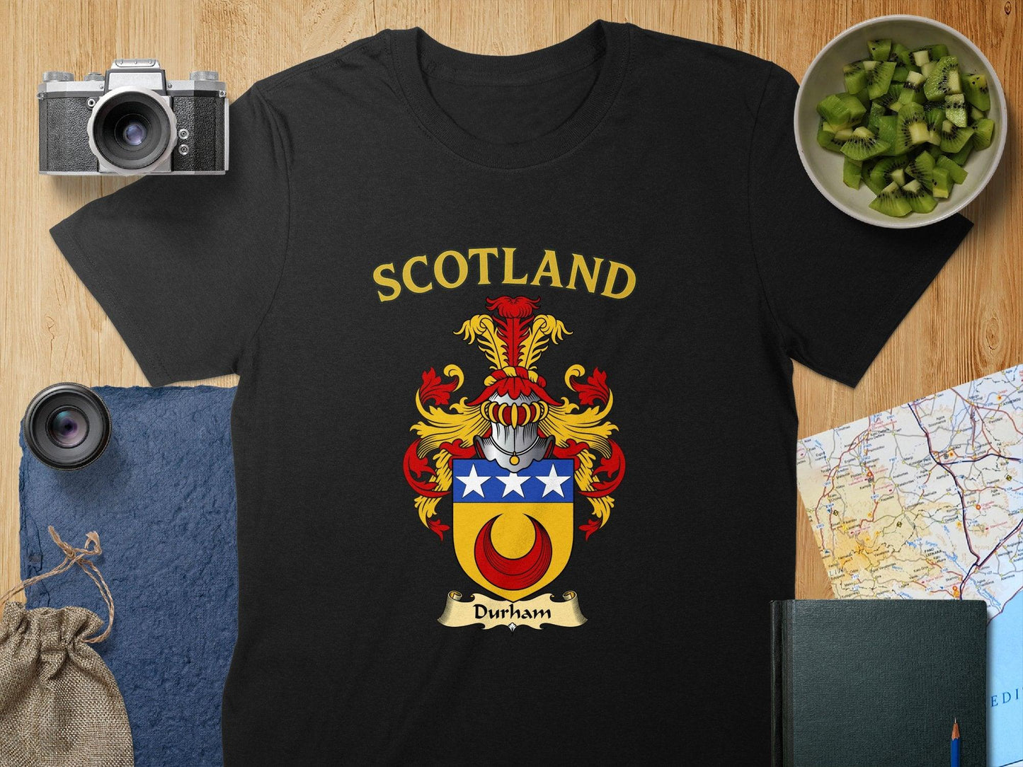 Scotland Durham Family Crest T-Shirt product