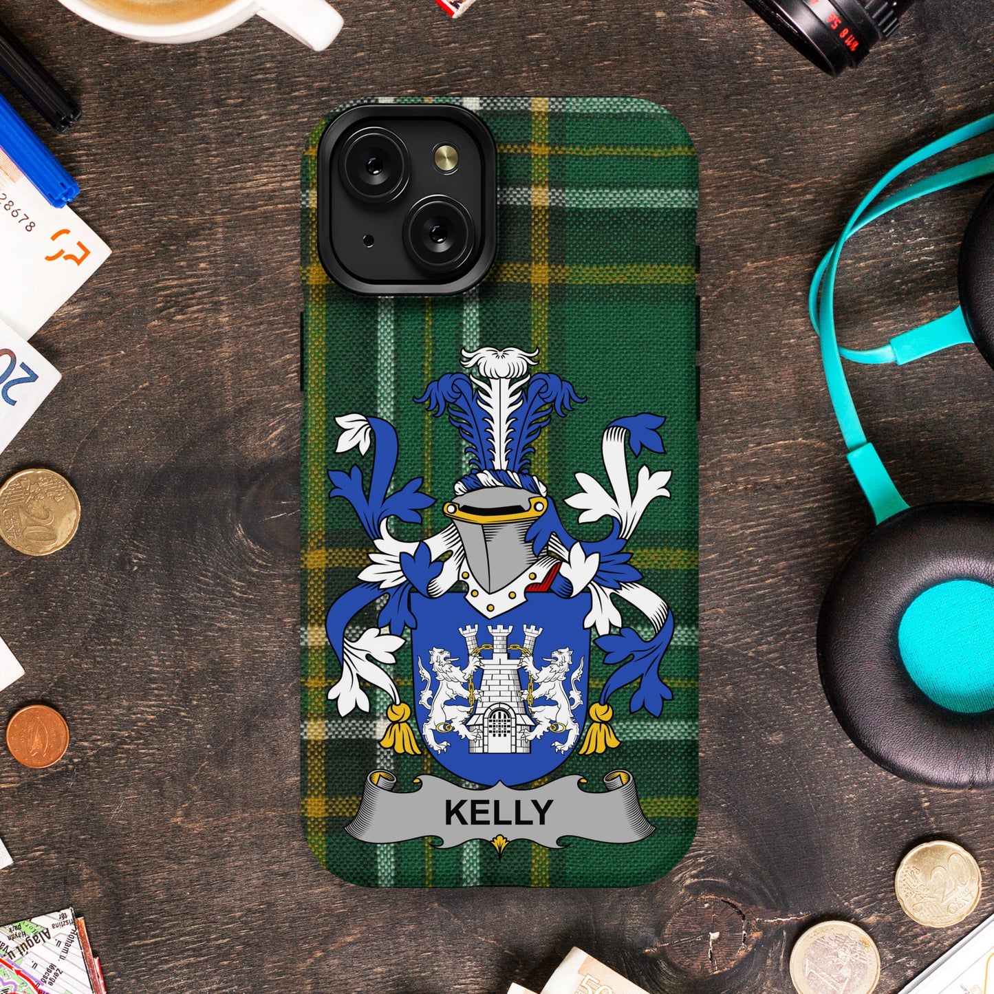 Personalized Heraldic Crest Phone Case product