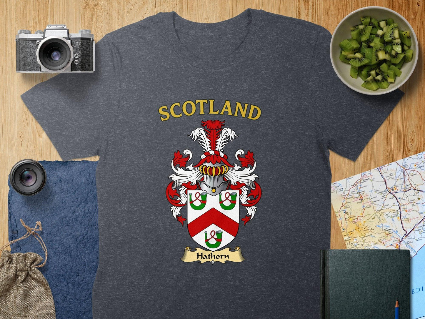 Scotland Family Crest T Shirt Unique Heritage product