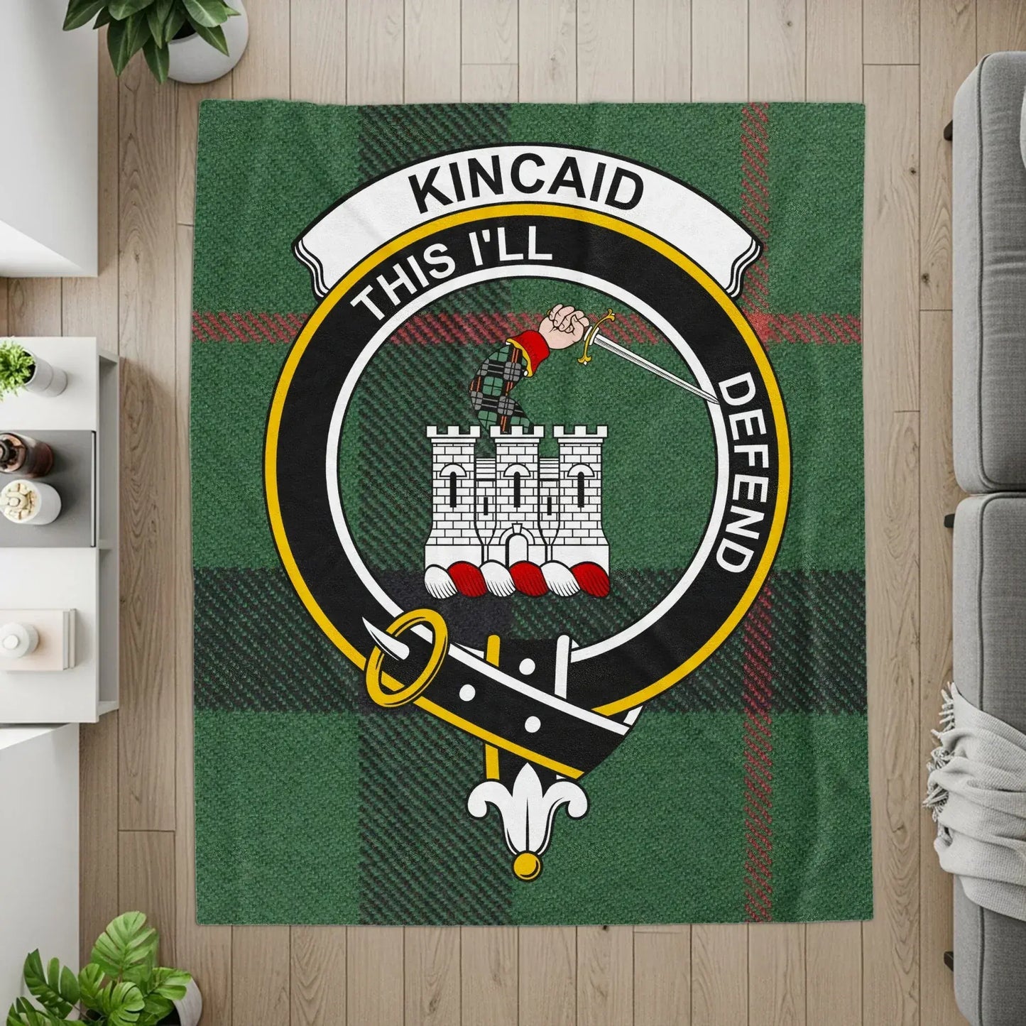 Kincaid This I'll Defend Tartan Blanket product