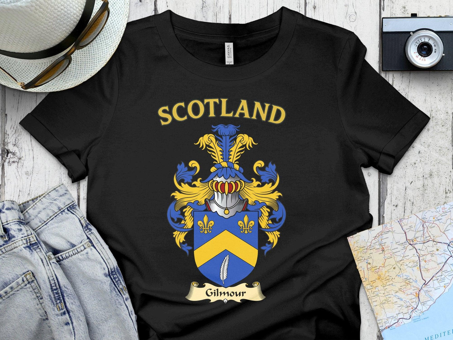 Scotland Family Crest Gilmour Graphic T-Shirt product