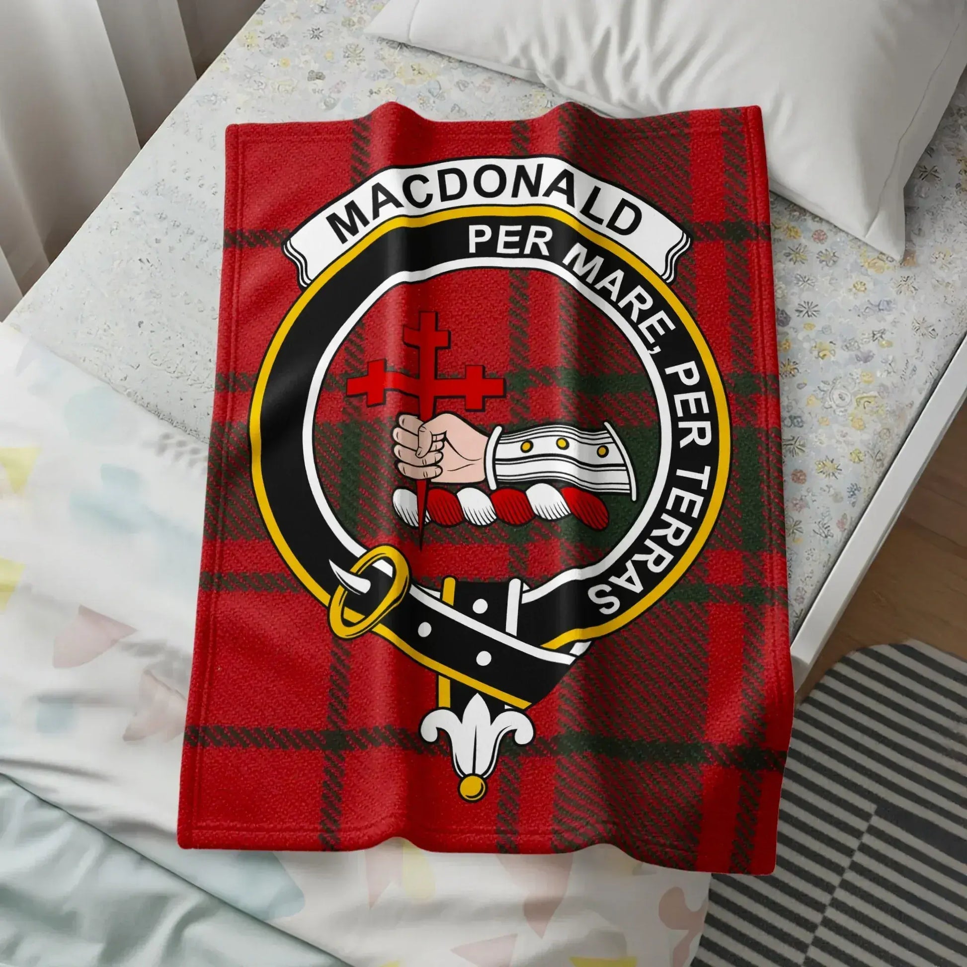 MacDonald Per Mare Per Terras Crest Blanket product type