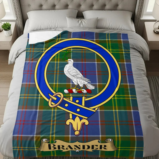 Brander Tartan Crest Comfortable Bedding Product