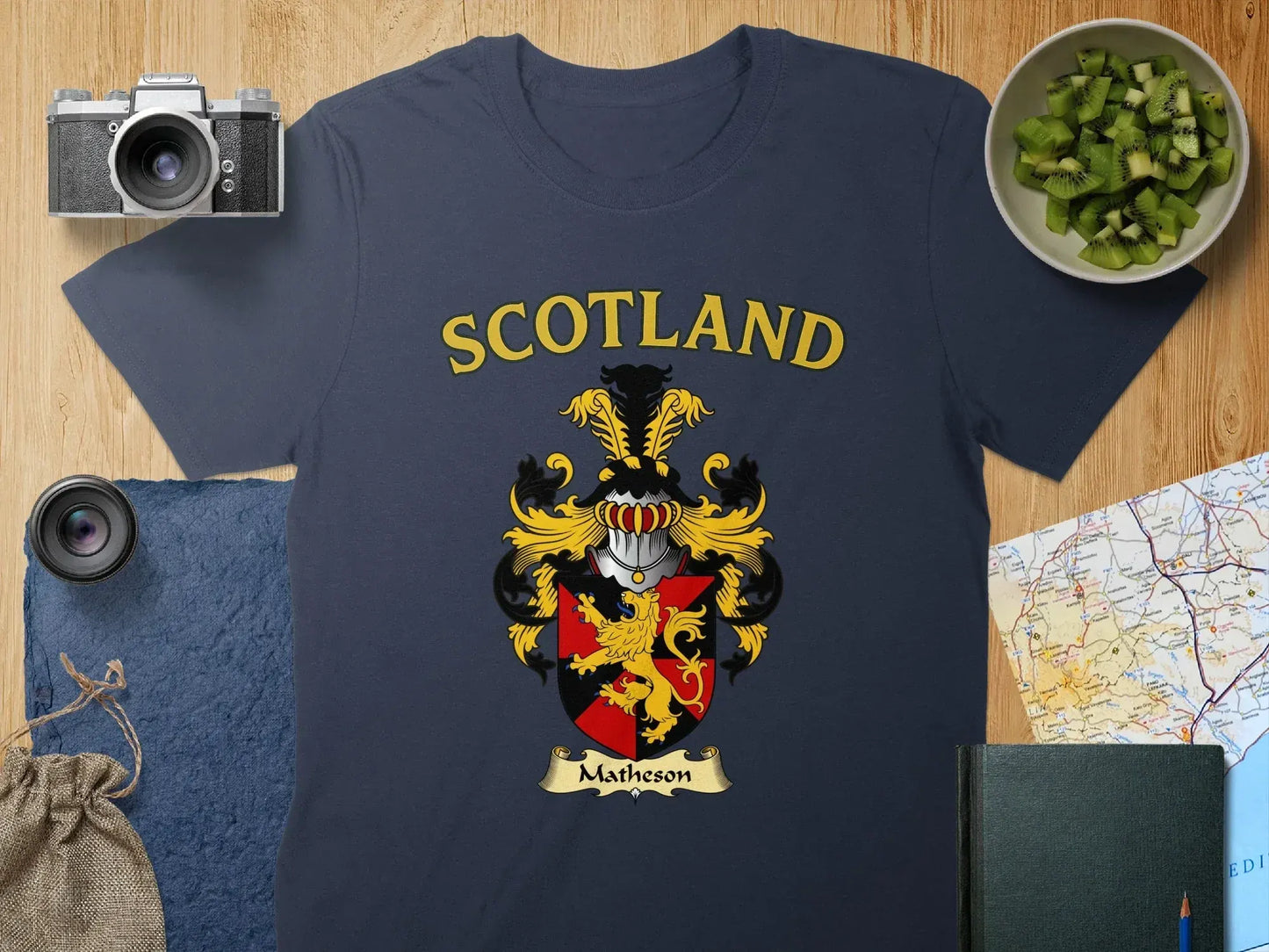 Scotland Matheson Shield Design T Shirt product