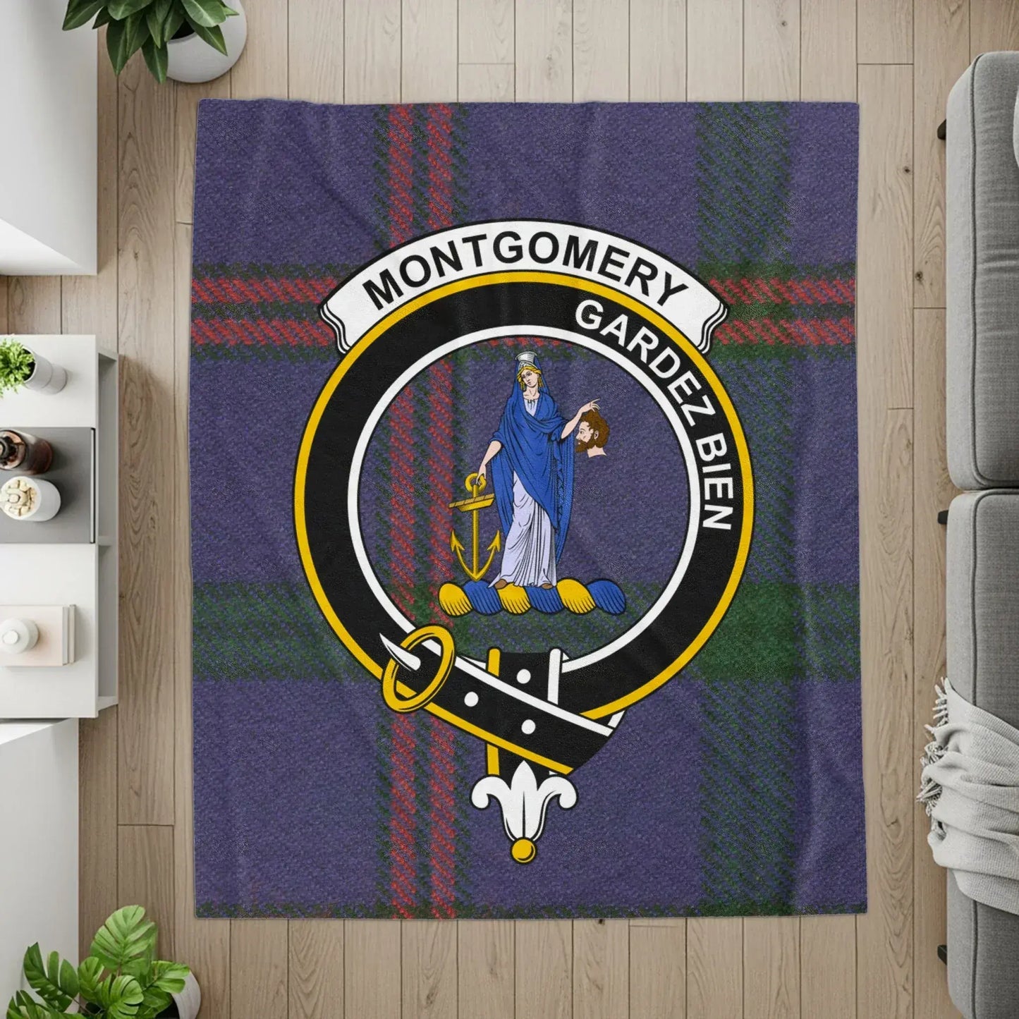 Montgomery Gardez Bien Tartan Blanket product type