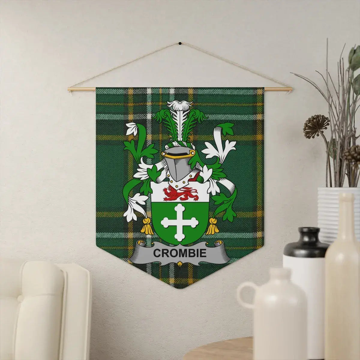 Crombie Coat of Arms Wall Hanging Decor product type