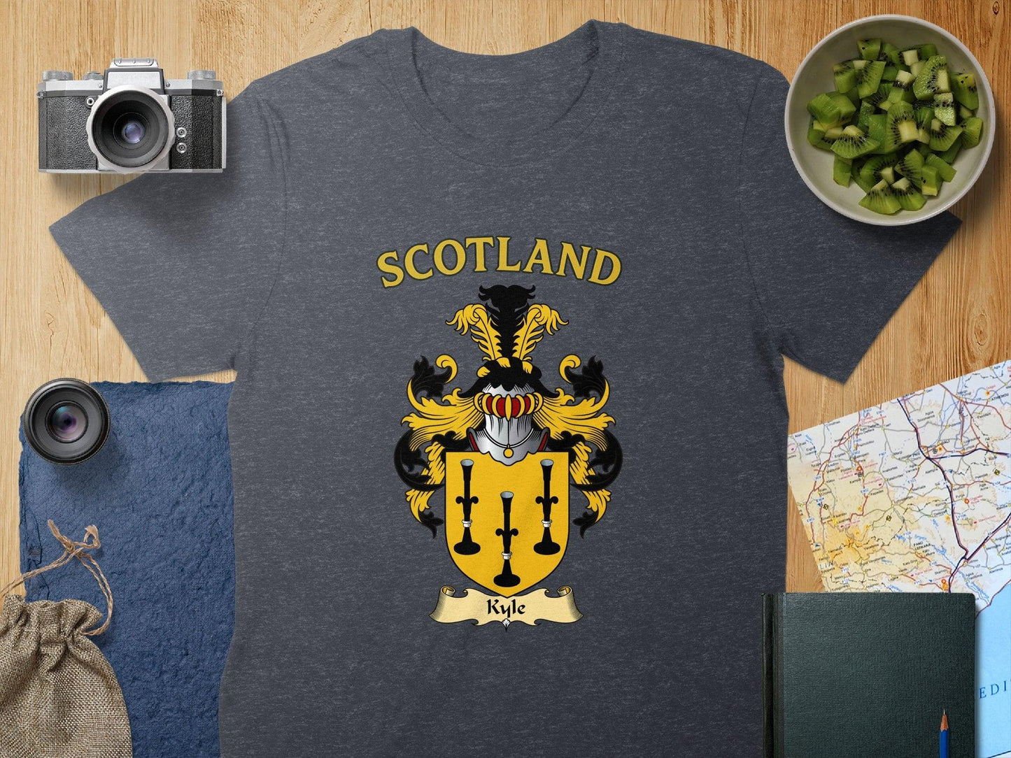 Scotland Family Crest Kyle Graphic T-Shirt product