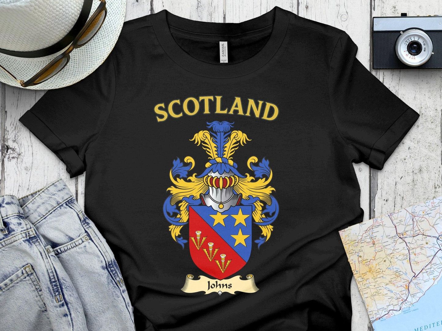Scotland Heritage Family Crest Tee Shirt product