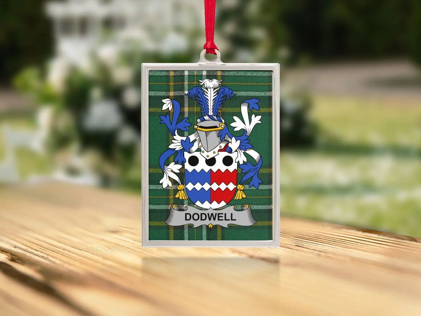 Dodwell Family Crest Hanging Ornament product