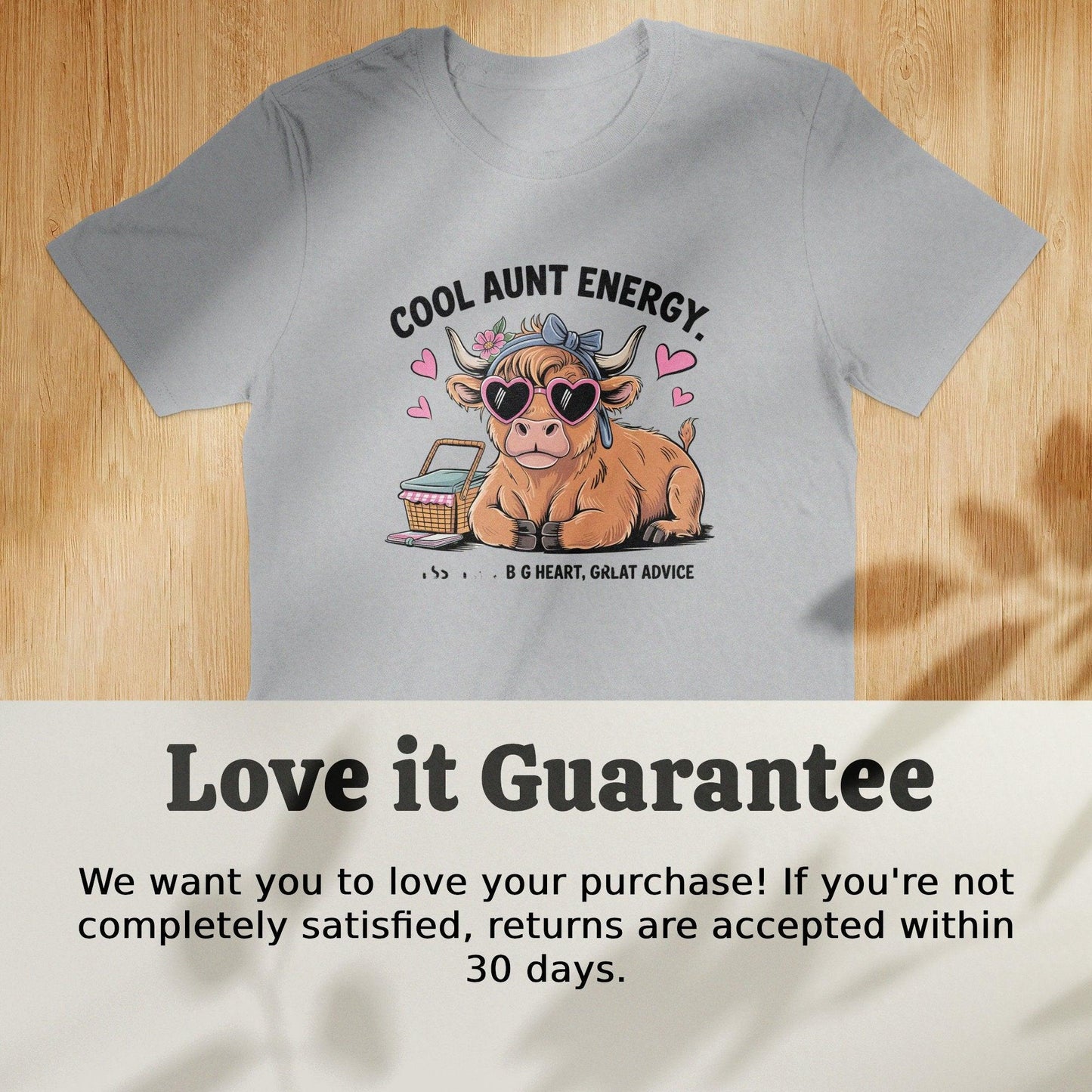 Cool Aunt Energy Big Heart Gralt Advice T-shirt product