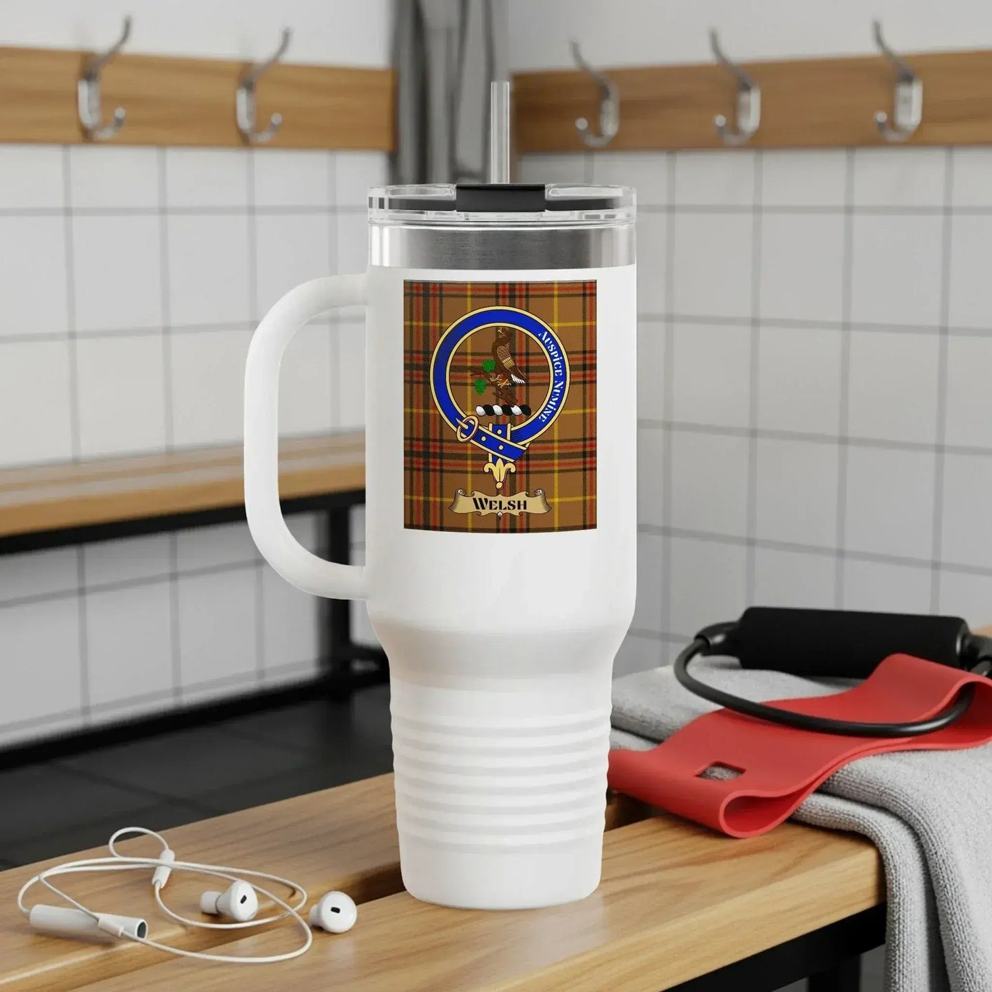 Highland Games Insulated Travel Mug Customizable product