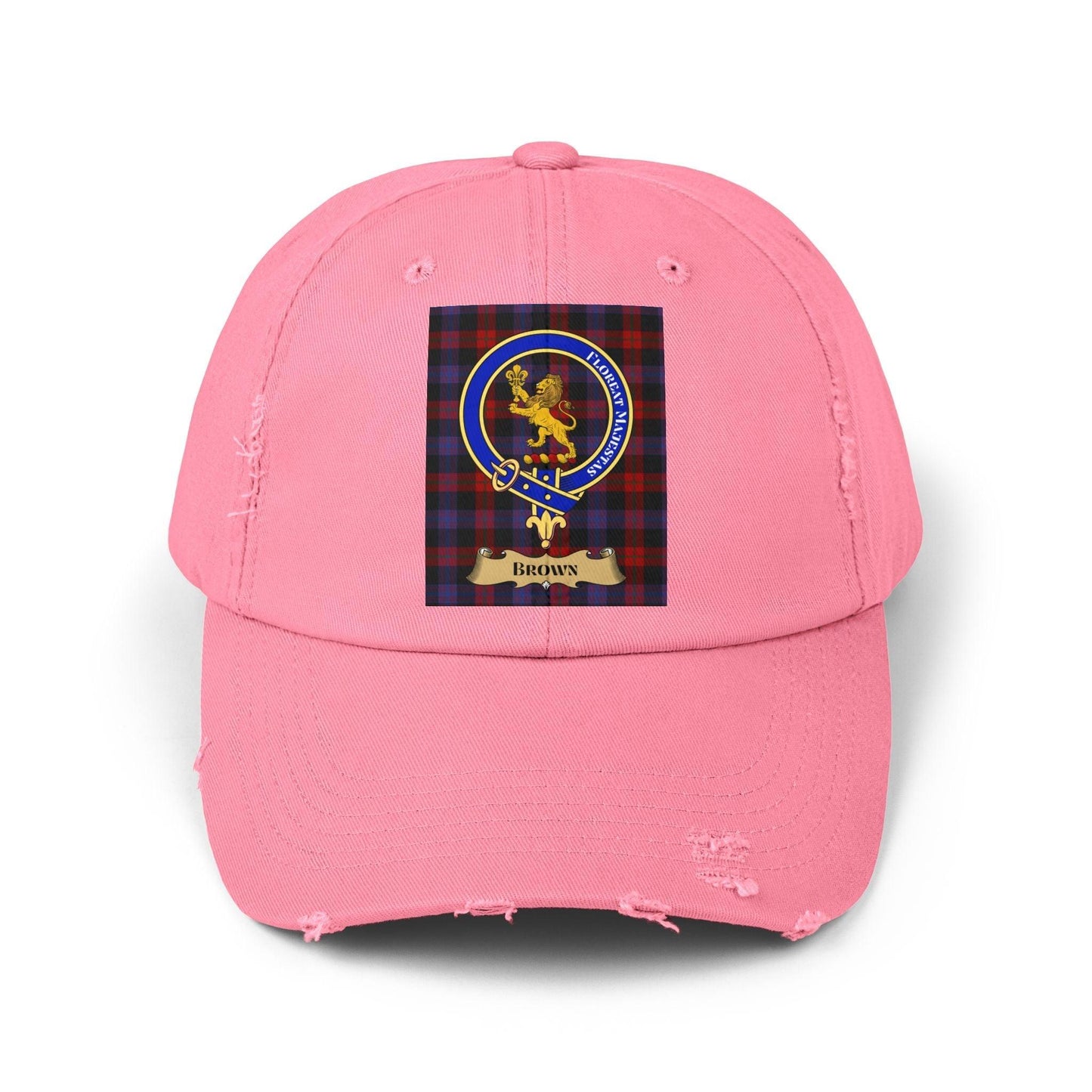 Browns Clan Crest Scottish Baseball Cap - Celtic Ancestry Gifts