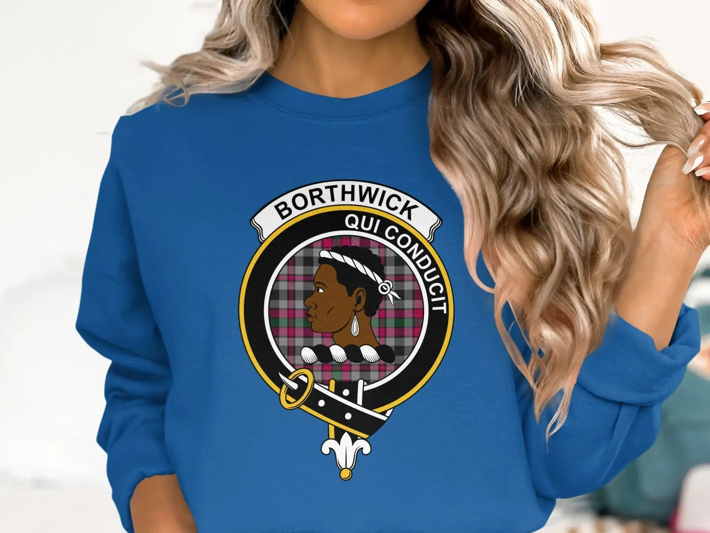 Borthwick Qui Conducit Crest Design Sweatshirt product