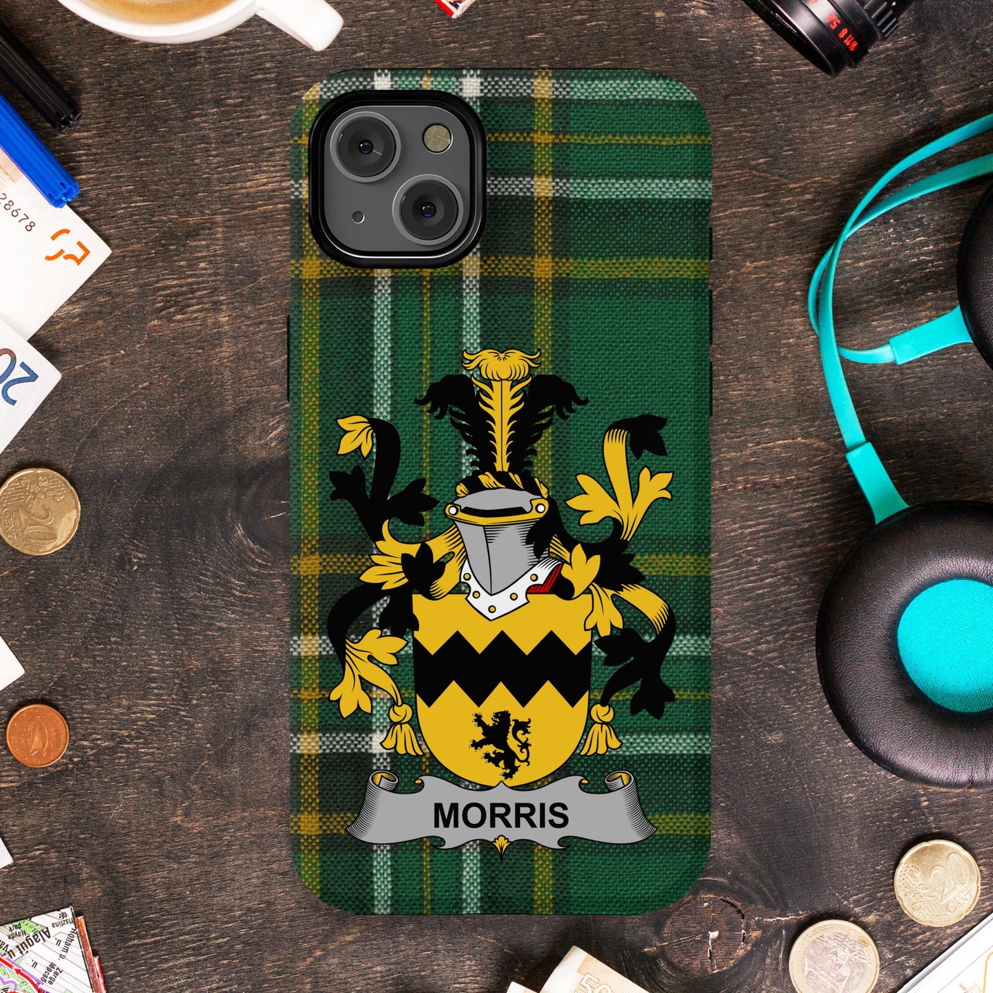 Custom Family Crest iPhone Case Morris Product Type