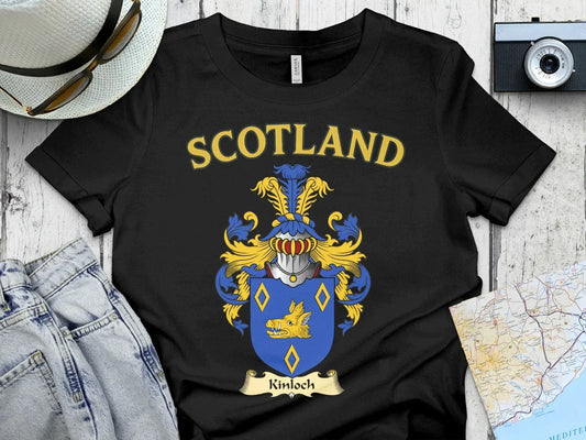 Scotland Kinloch Crest Design Casual Top product