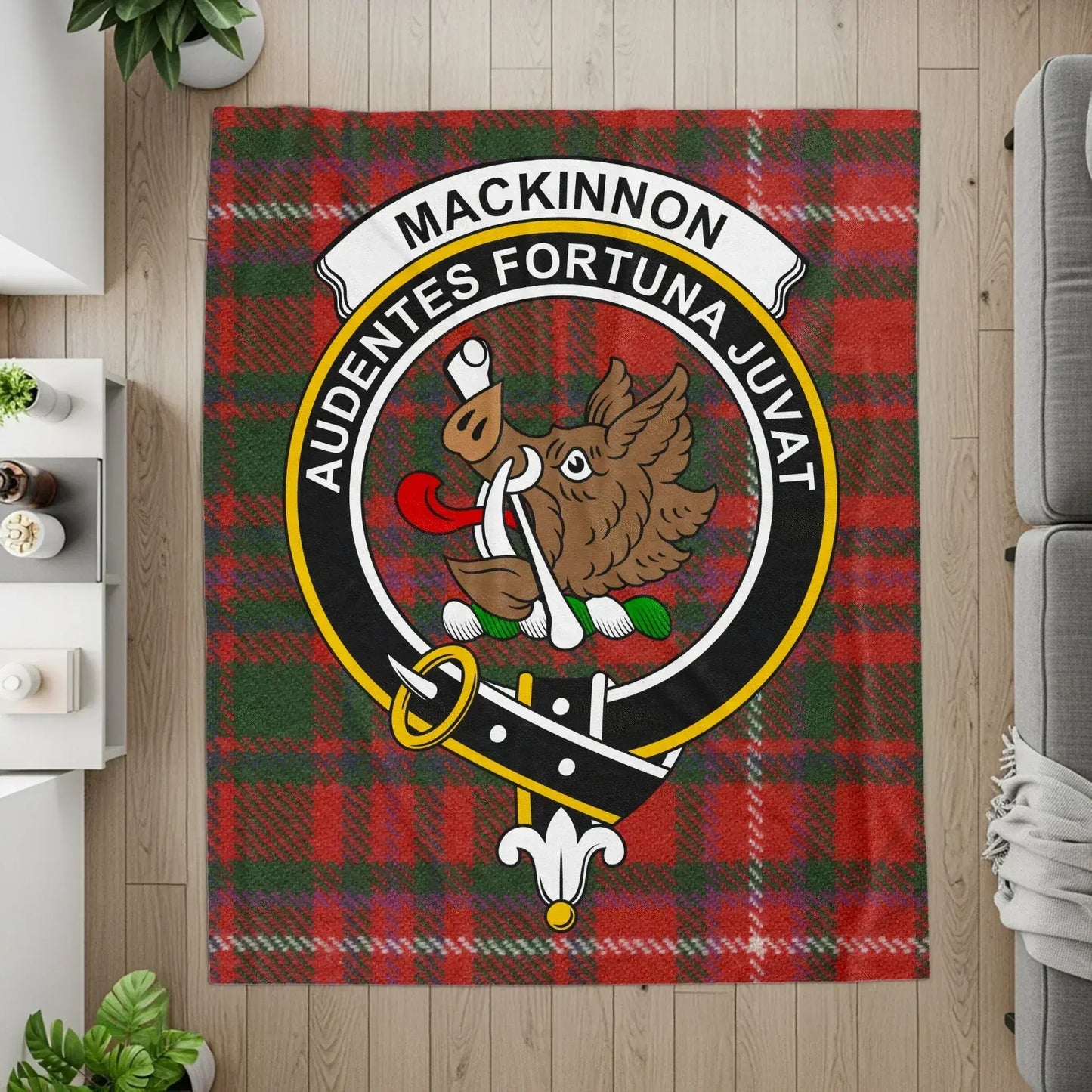 MacKinnon Audentes Fortuna Juvat Clan Crest product