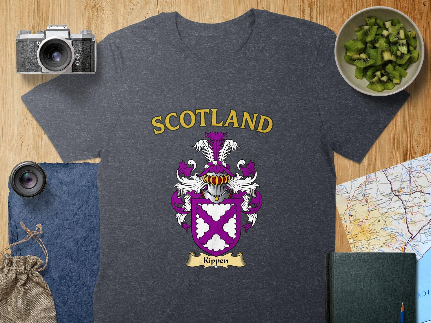 Scotland Family Crest Graphic Printed T-shirt product type