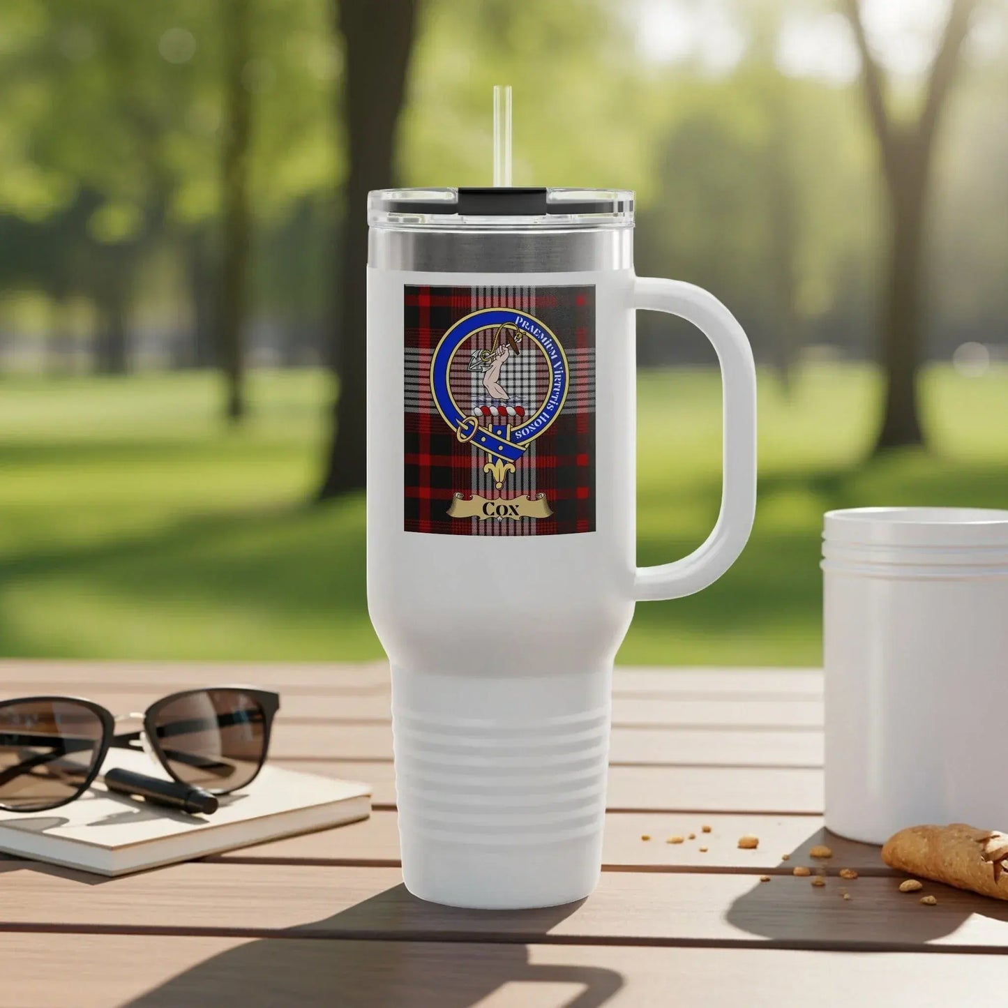 Personalized Clan Crest Travel Tumbler Drinkware Product
