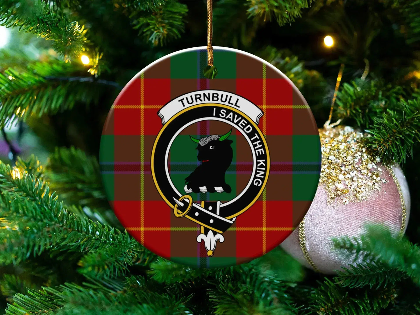 Clan Turnbull Christmas Tree Ornament Holiday product