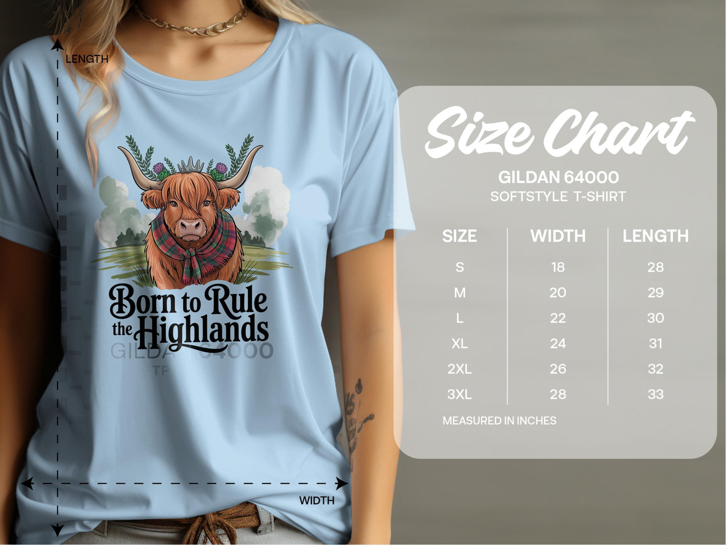 Born to Rule the Highlands T-Shirt product