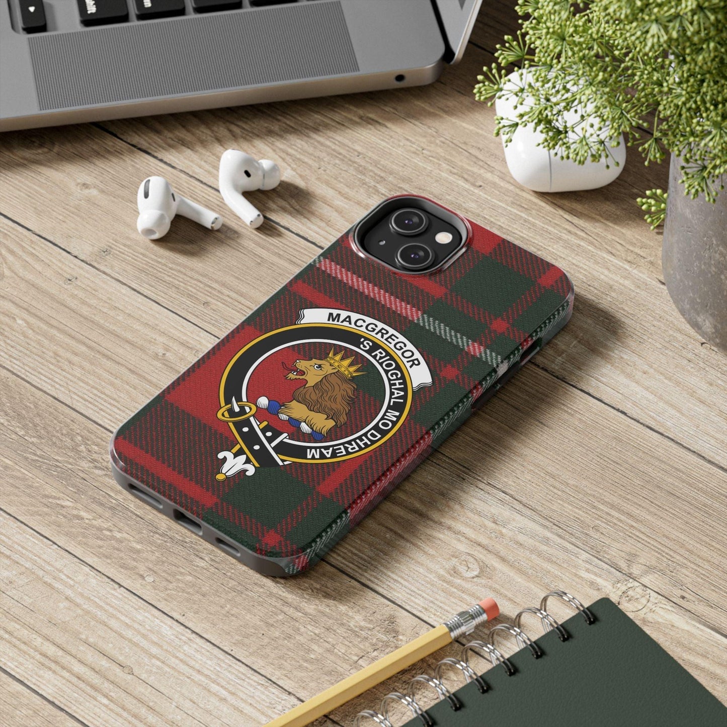 MacGregor Clan Scottish Tartan Cell Phone Case - Celtic Ancestry Gifts