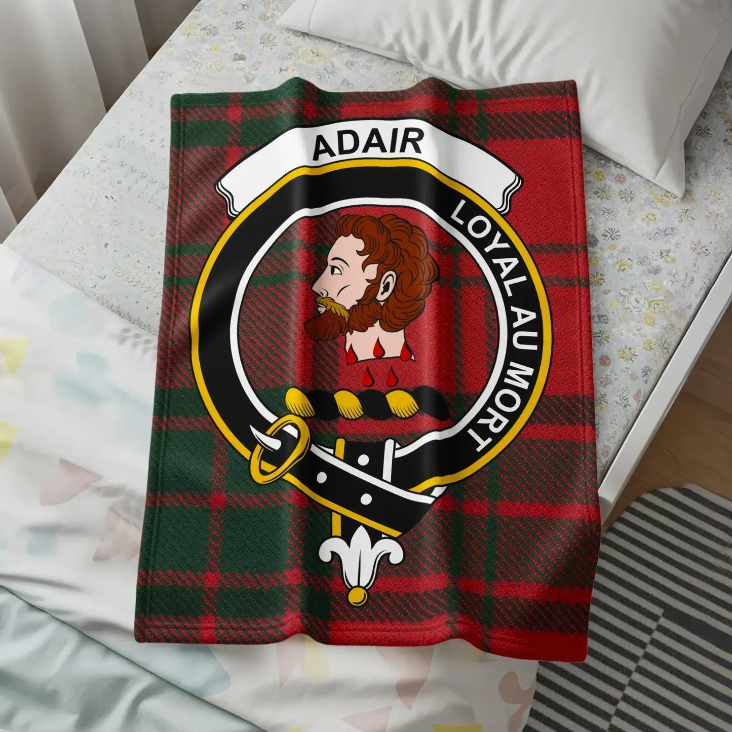Adair Loyal au Mort Tartan Blanket product