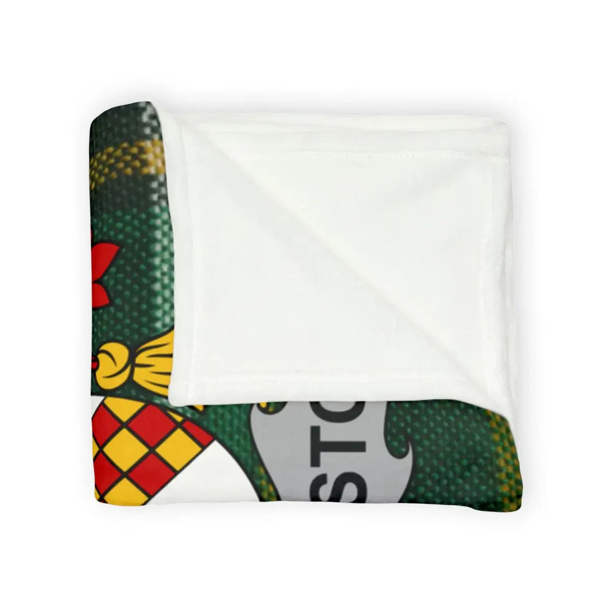 Scottish Clan Crest Tartan Blanket product type