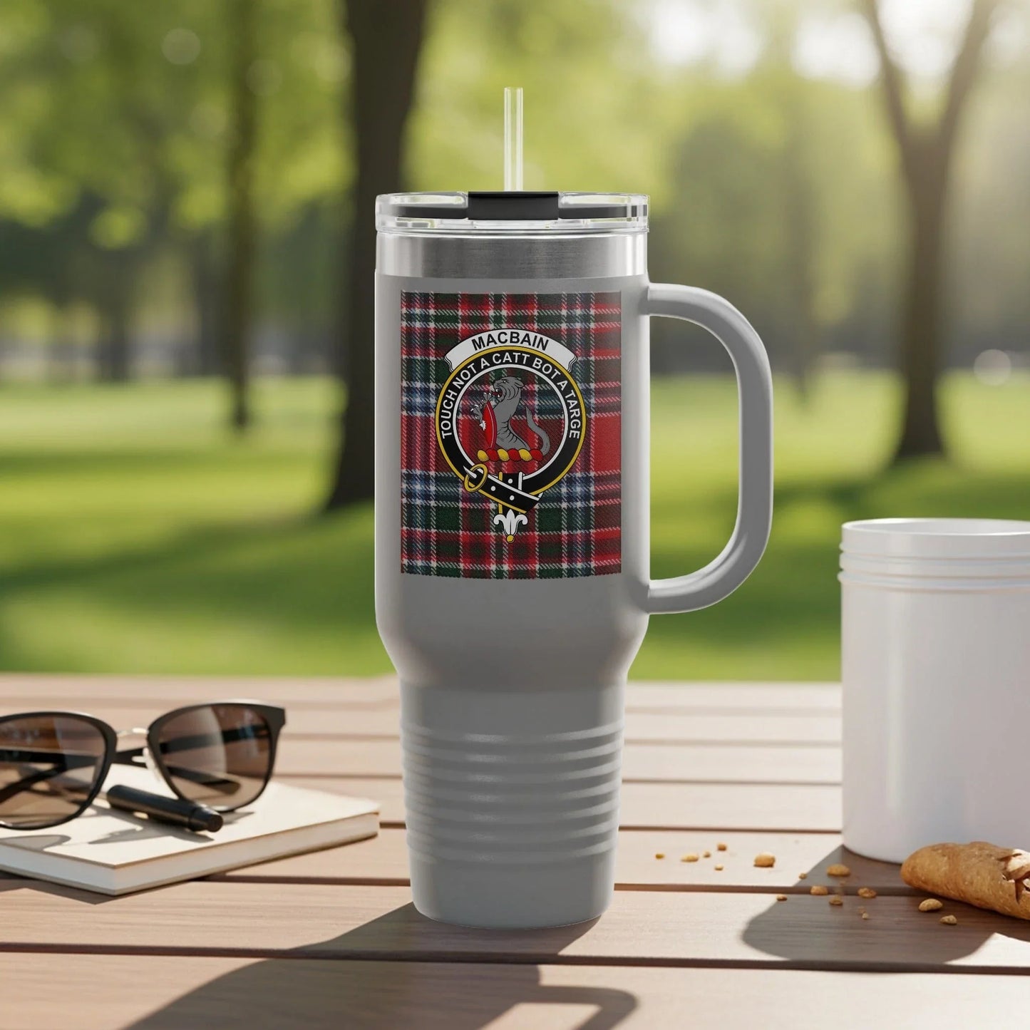 Highland Clan Tartan Travel Mug Insulated product