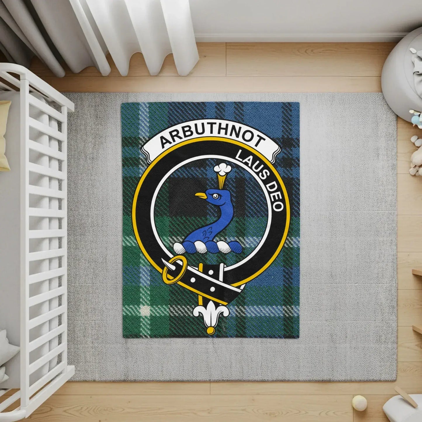 Arbuthnot Laus Deo Crest Emblem Art Print product