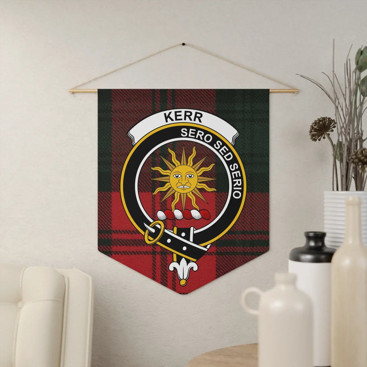 Kerr Sero Sed Serio Tartan Wall Hanging product