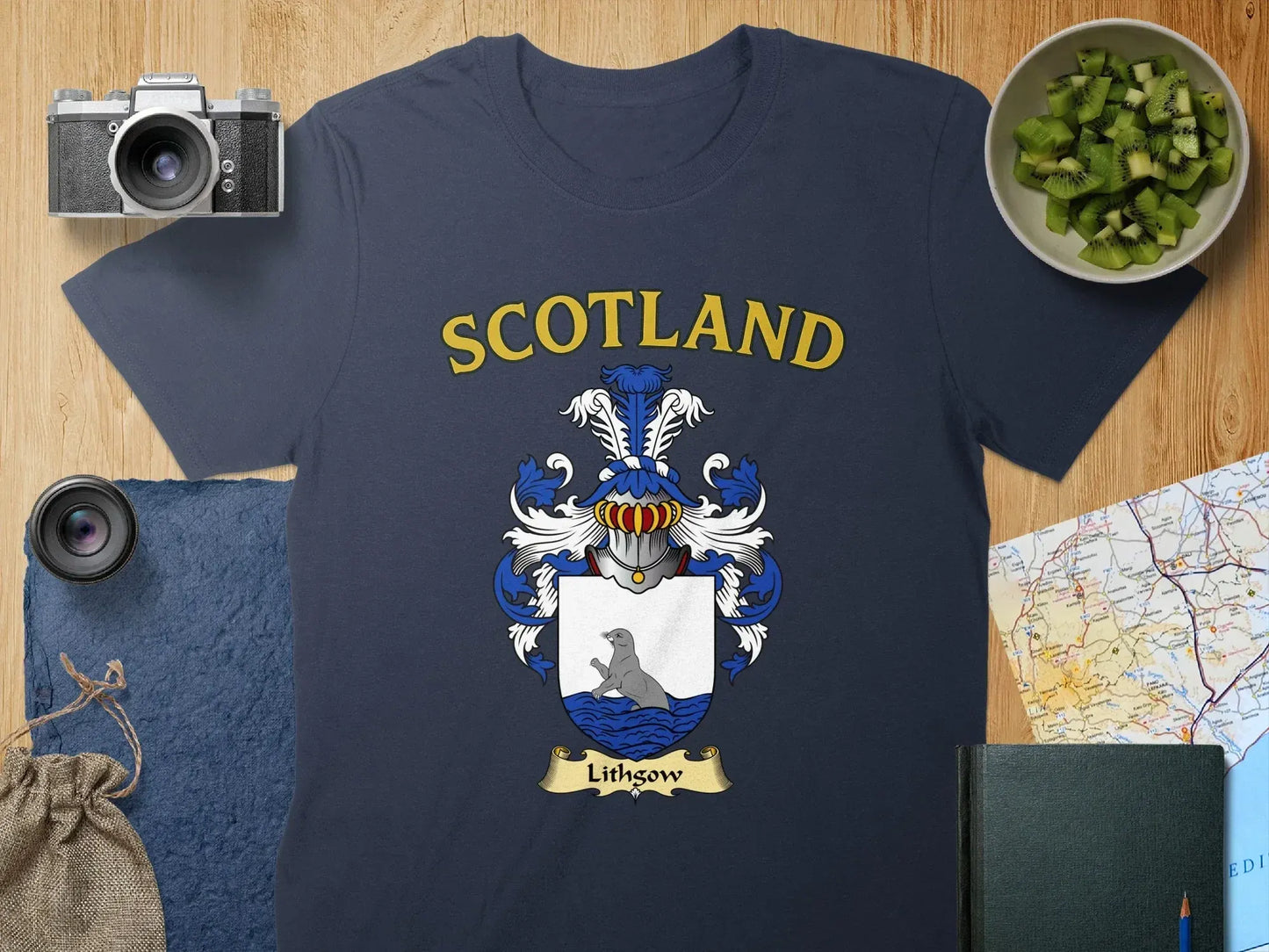 Scotland Lithgow Graphic Tee Shirt Casual product type