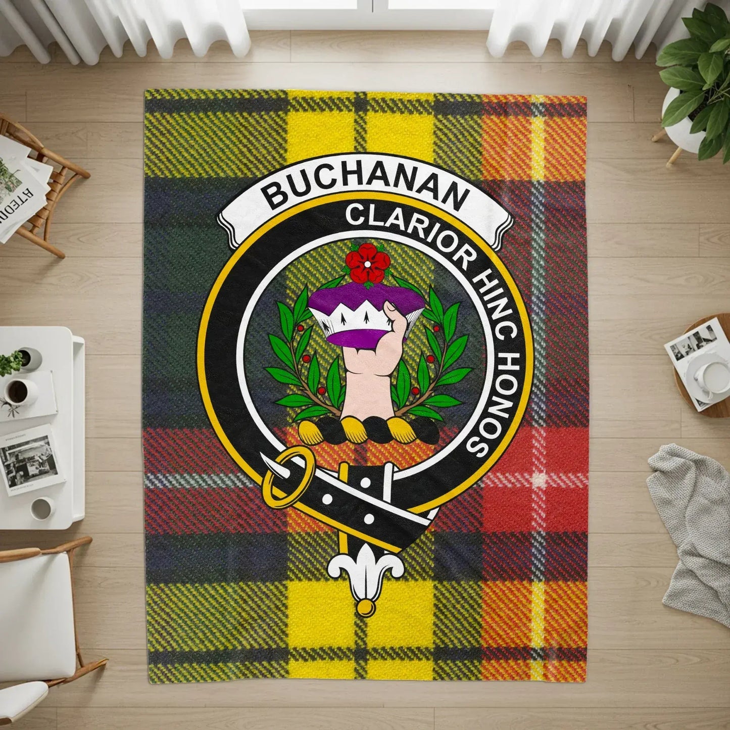 Buchanan Clarion Hing Honos Plaid Backdrop product type