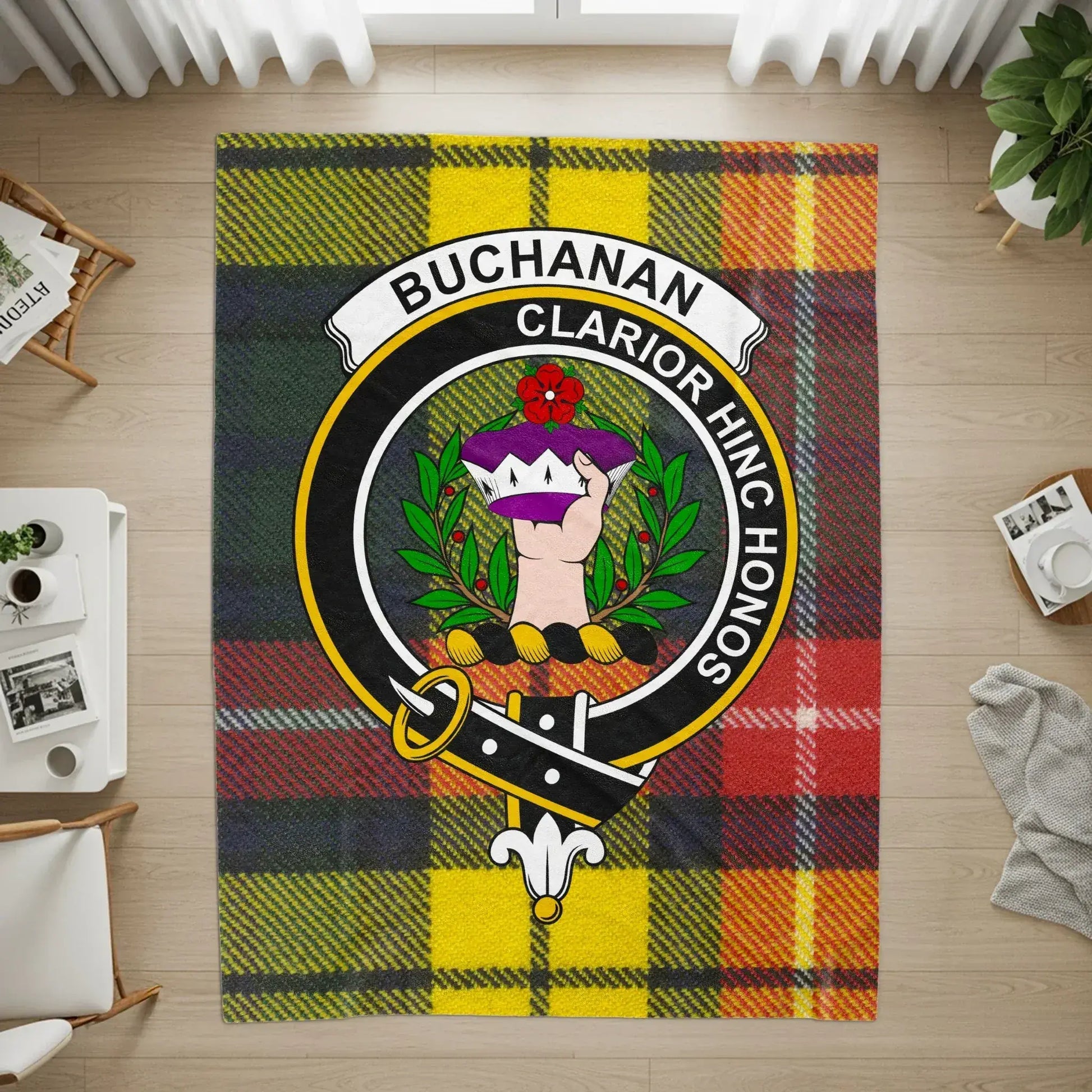 Buchanan Clarion Hing Honos Plaid Backdrop product type