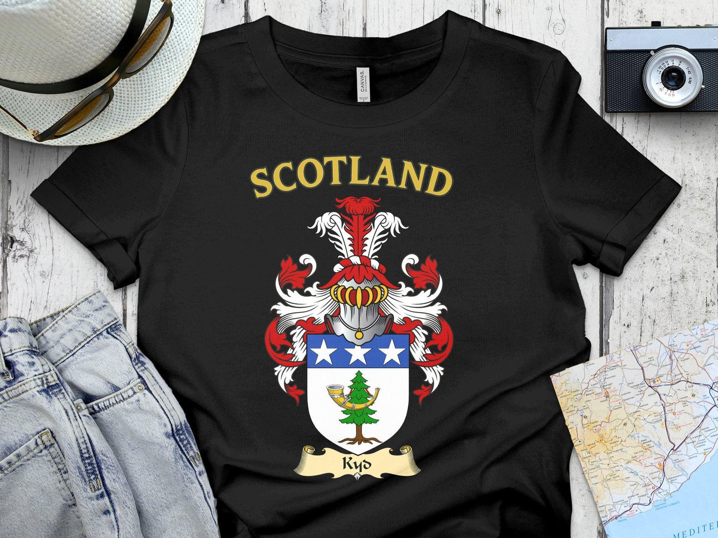 Scotland Crest Emblem Graphic T-Shirt product