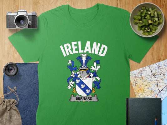 Ireland Bernard Crest Design Green T-Shirt