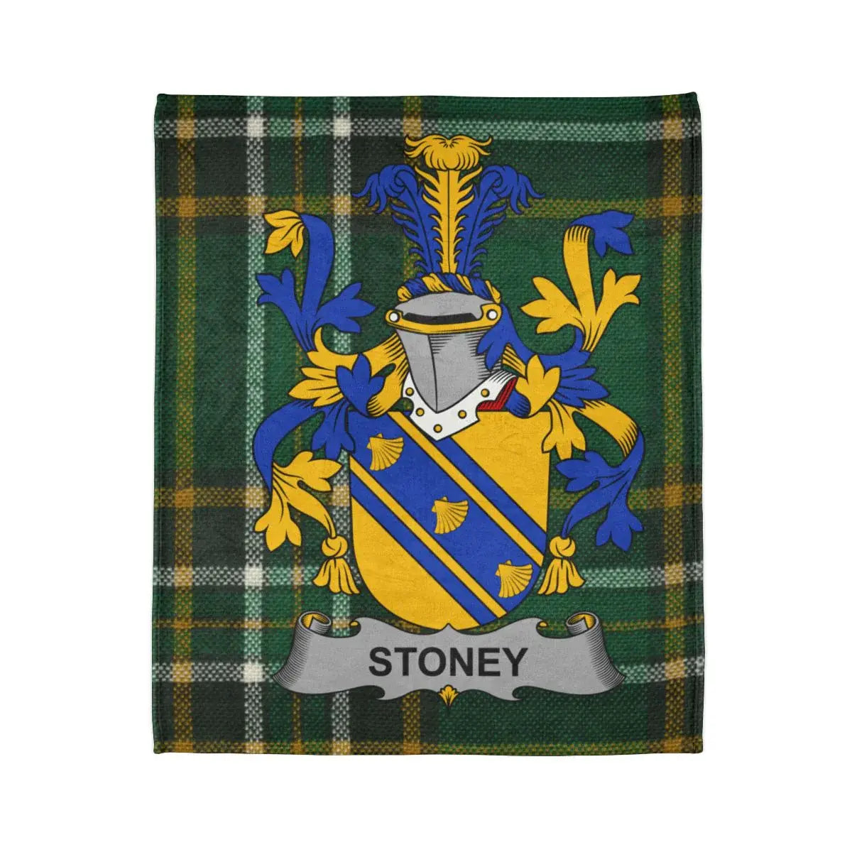 Stoney Tartan Crest Plaid Pattern Blanket product