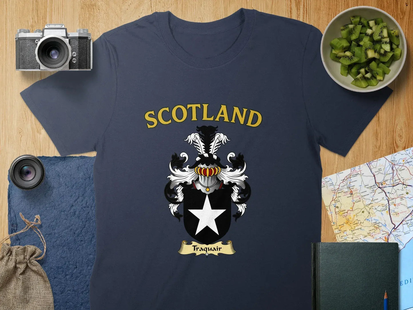 Scotland Heritage Emblem Graphic T-Shirt product type