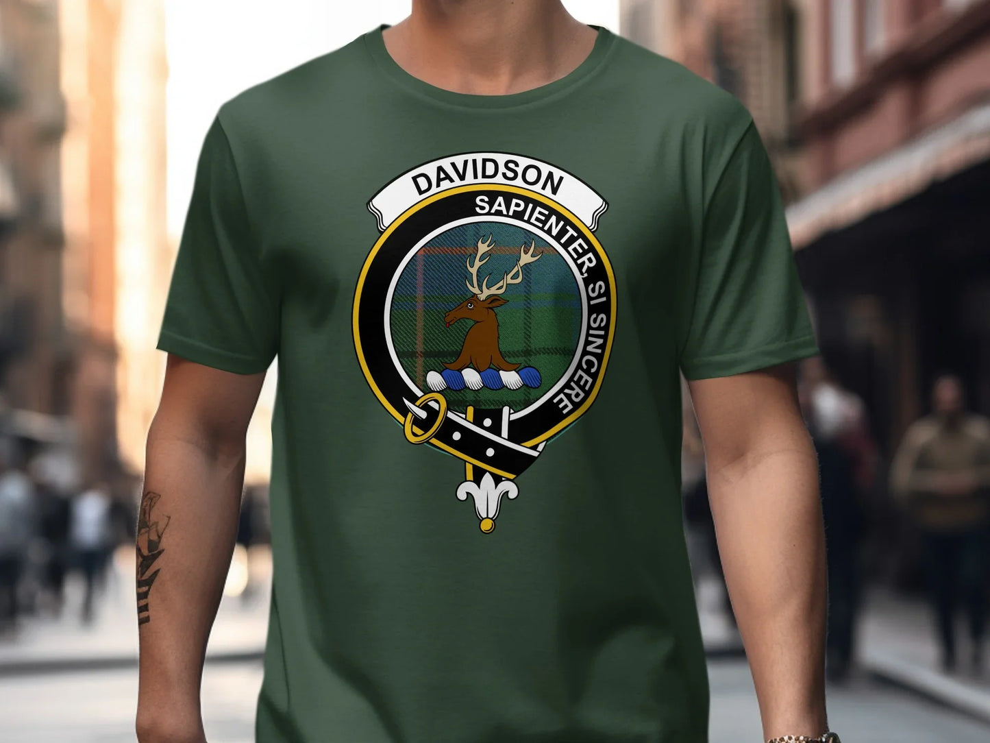 Davidson Sapienter Si Sincere Crest T-Shirt product