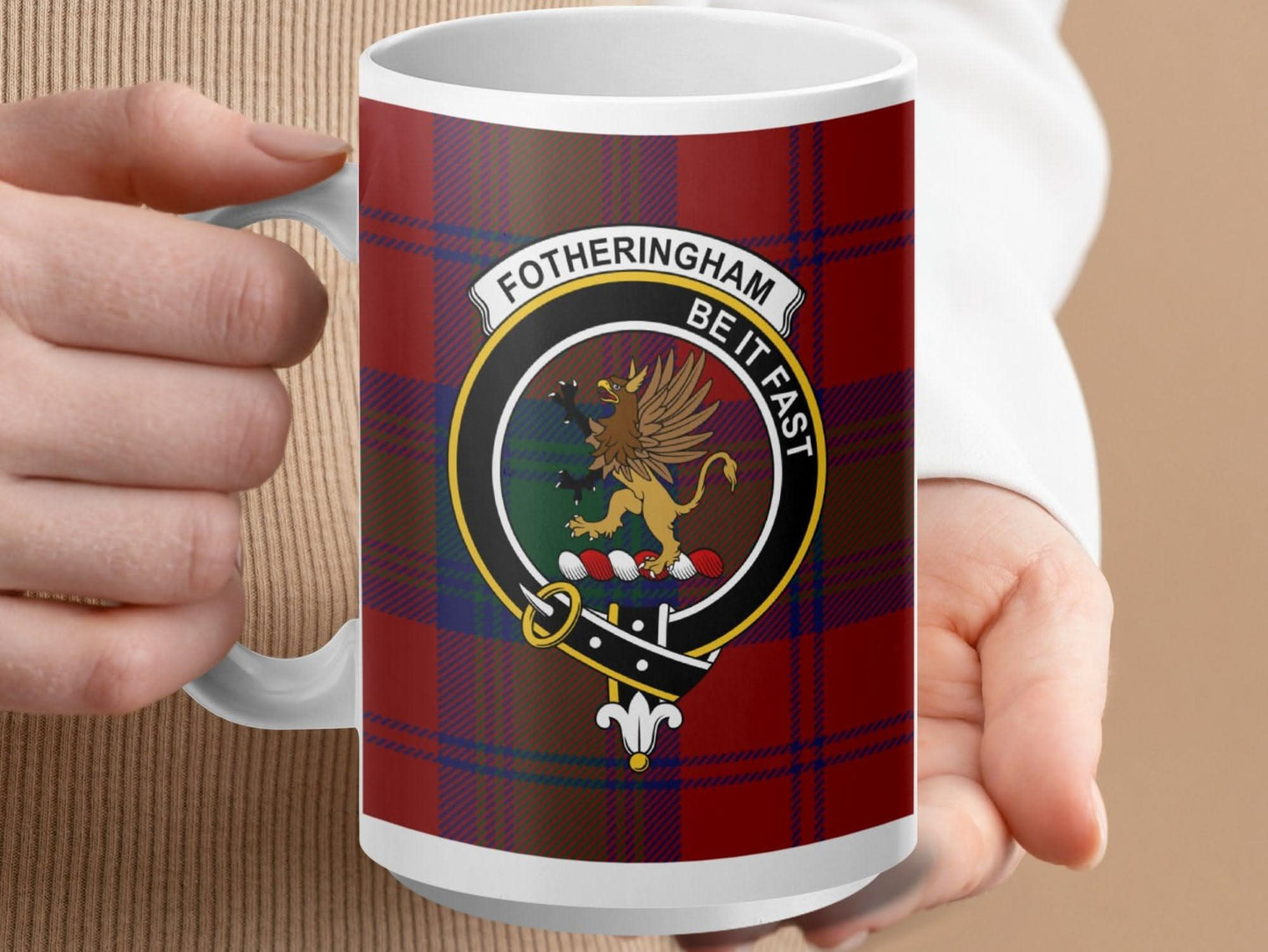 Fotheringham Be It Fast Clan Griffin Emblem Mug product