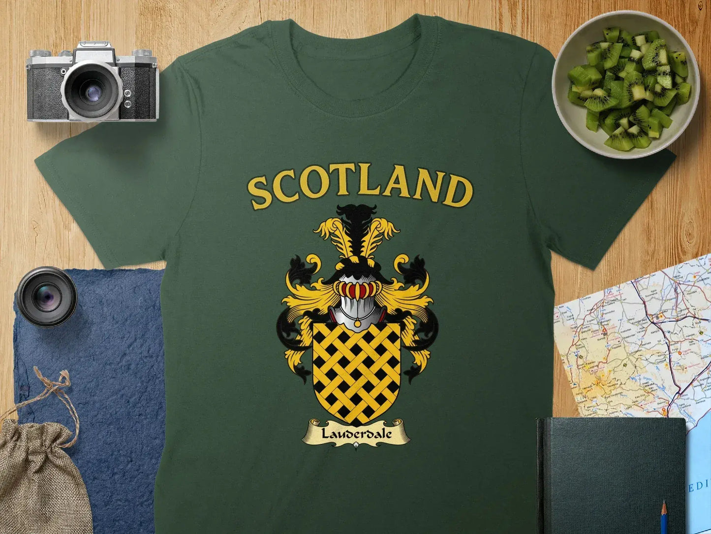 Scotland Lauderdale Graphic Design T-shirt product type