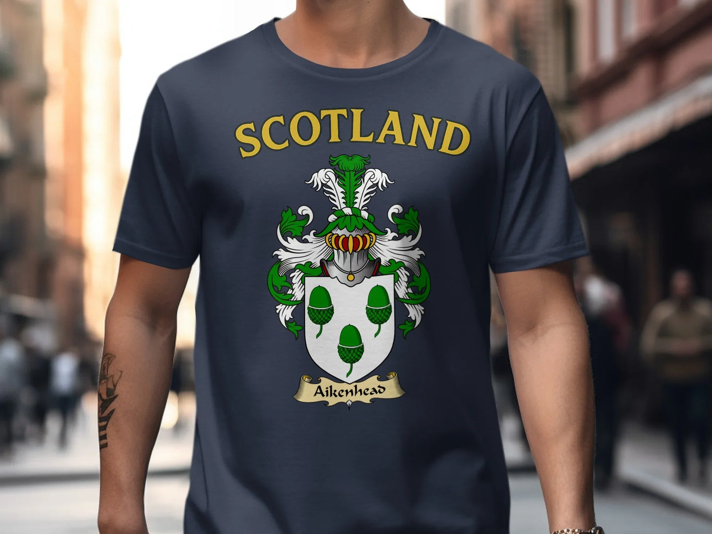 Scotland Aikenhead Coat of Arms T-shirt product type