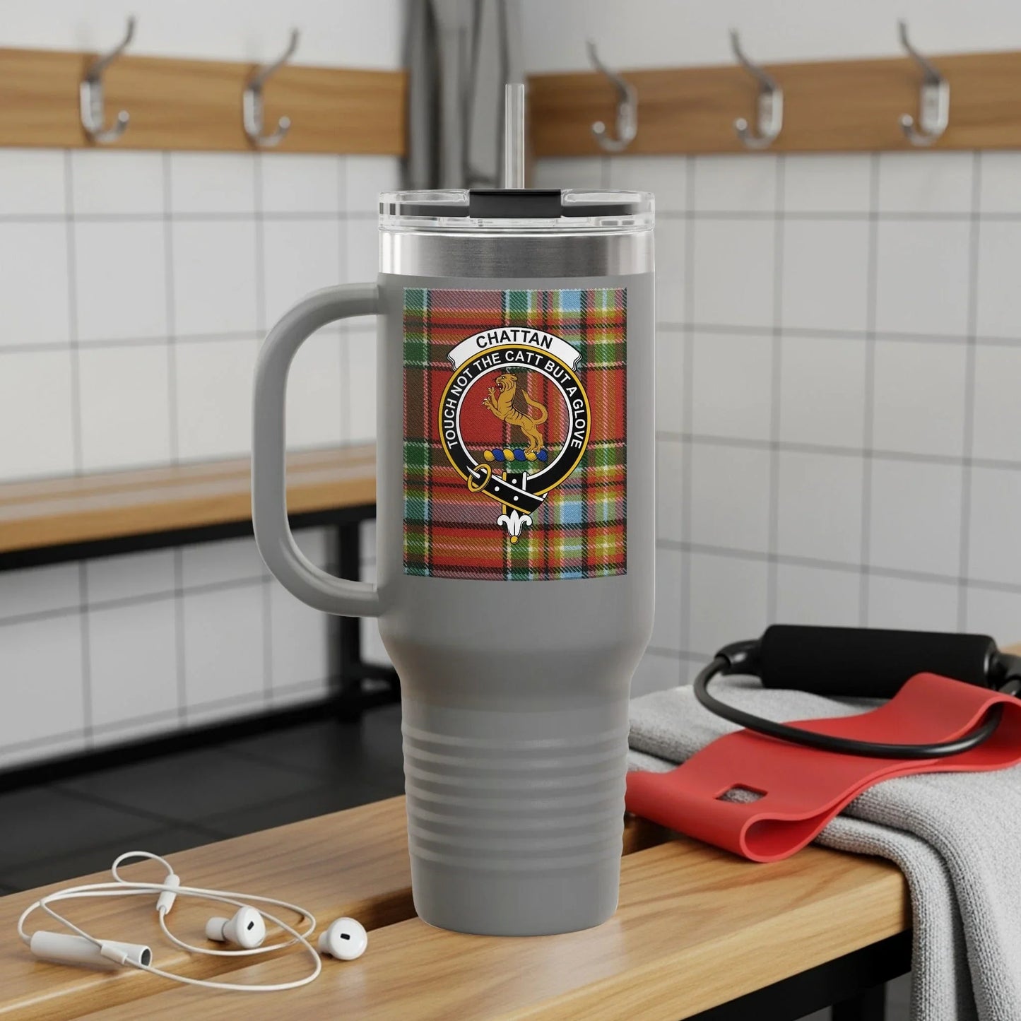 Proud Of The Cat Dad Chattan Clan Travel Mug product