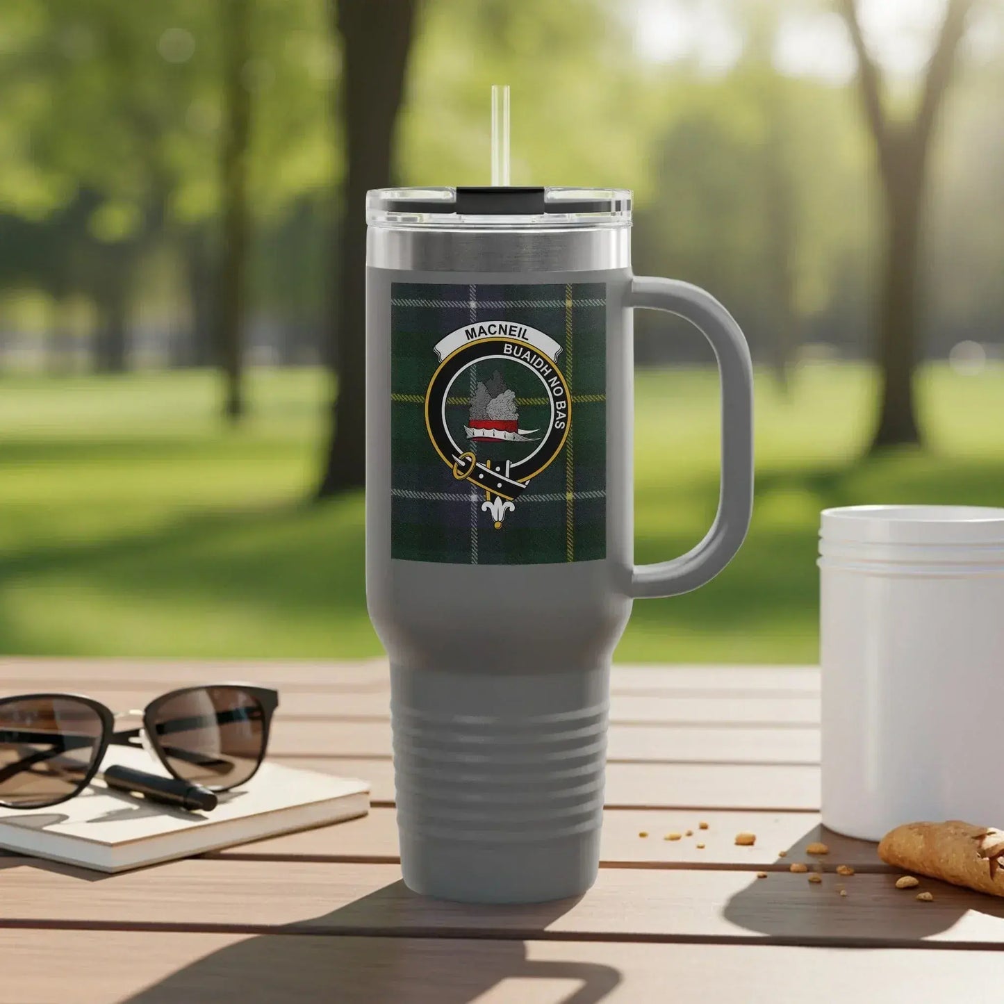 MacNeil Tartan Clan Insulated Travel Mug product