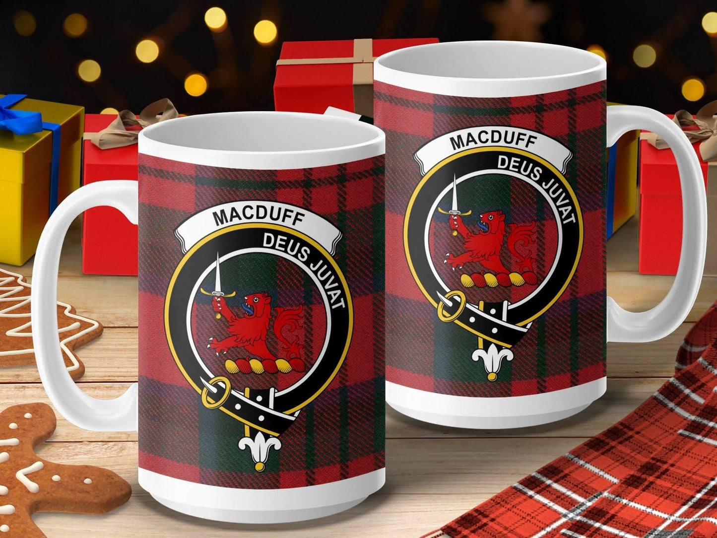 Macduff Deus Juvat Design Printed Mug product