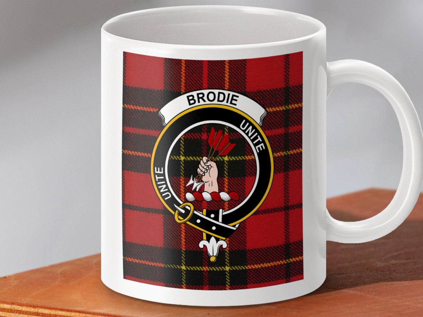 Scottish Clan Brodie Unite Plaid Pattern Mug product