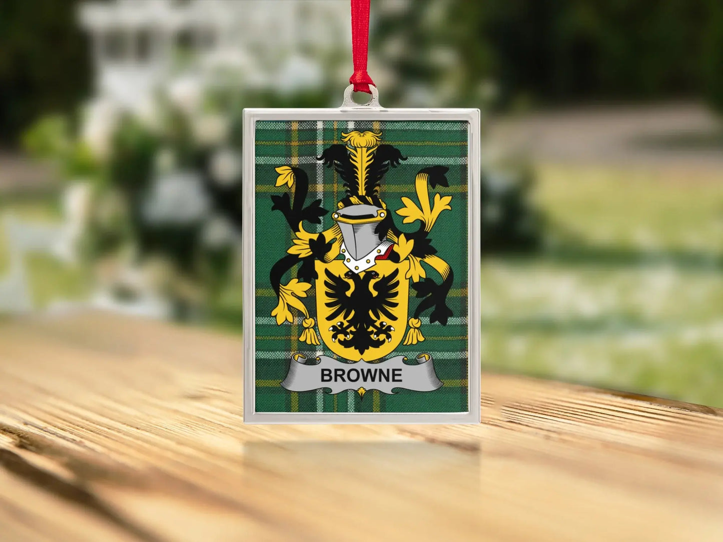 Brown Family Crest Display for Home Decor product type