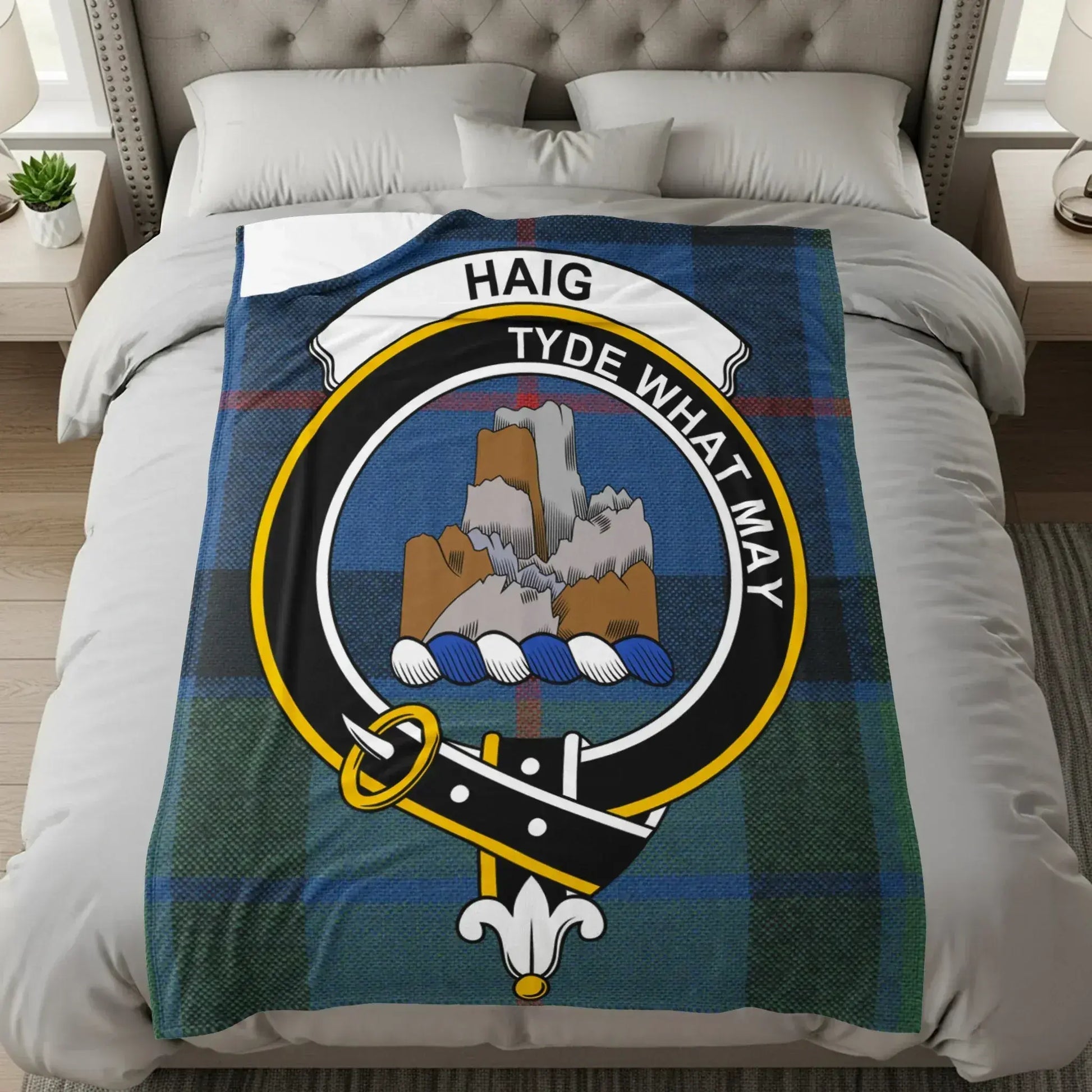 Haig Tyde What May Highland Clan Shield Blanket product