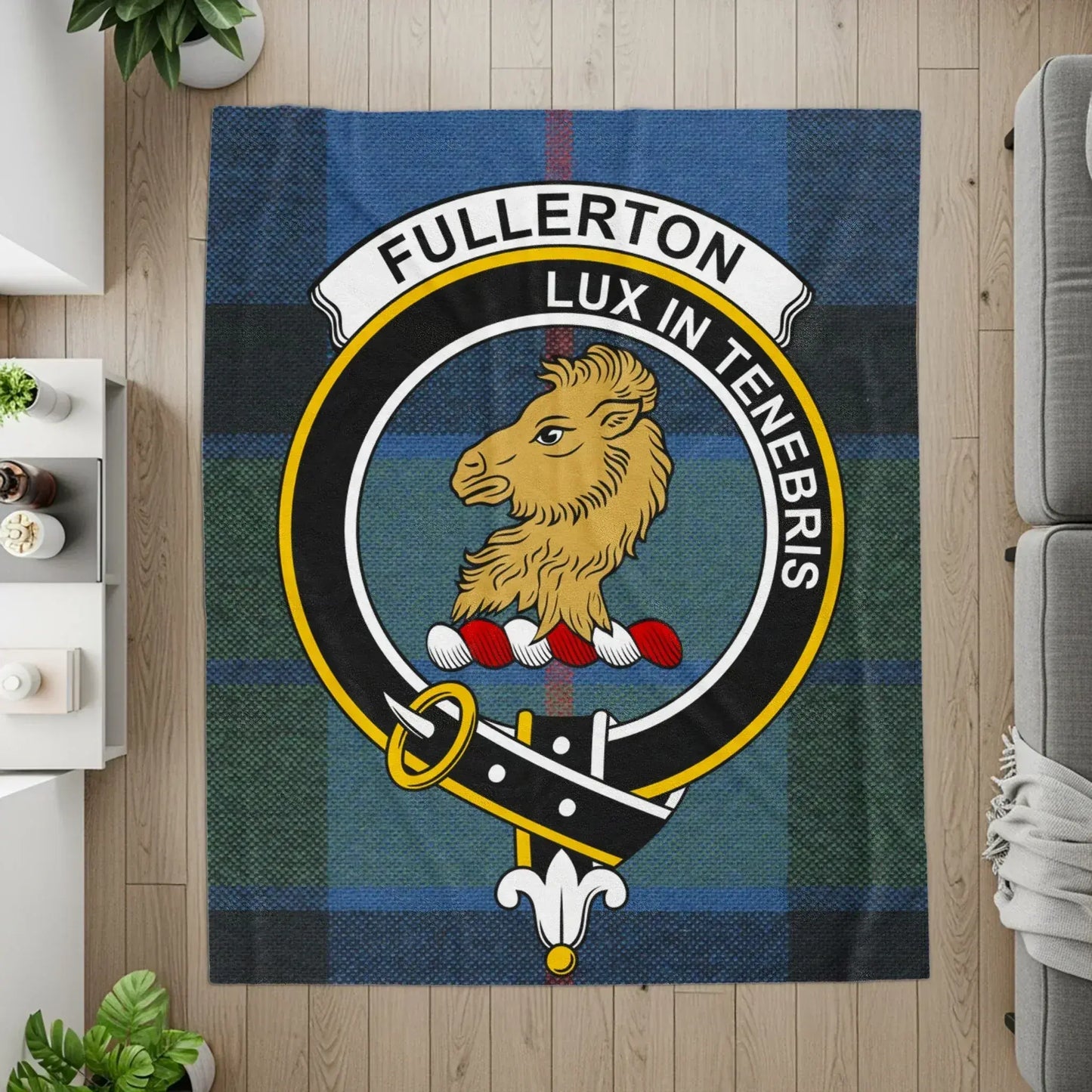 Lux In Tenebris Fullerton Clan Tartan product