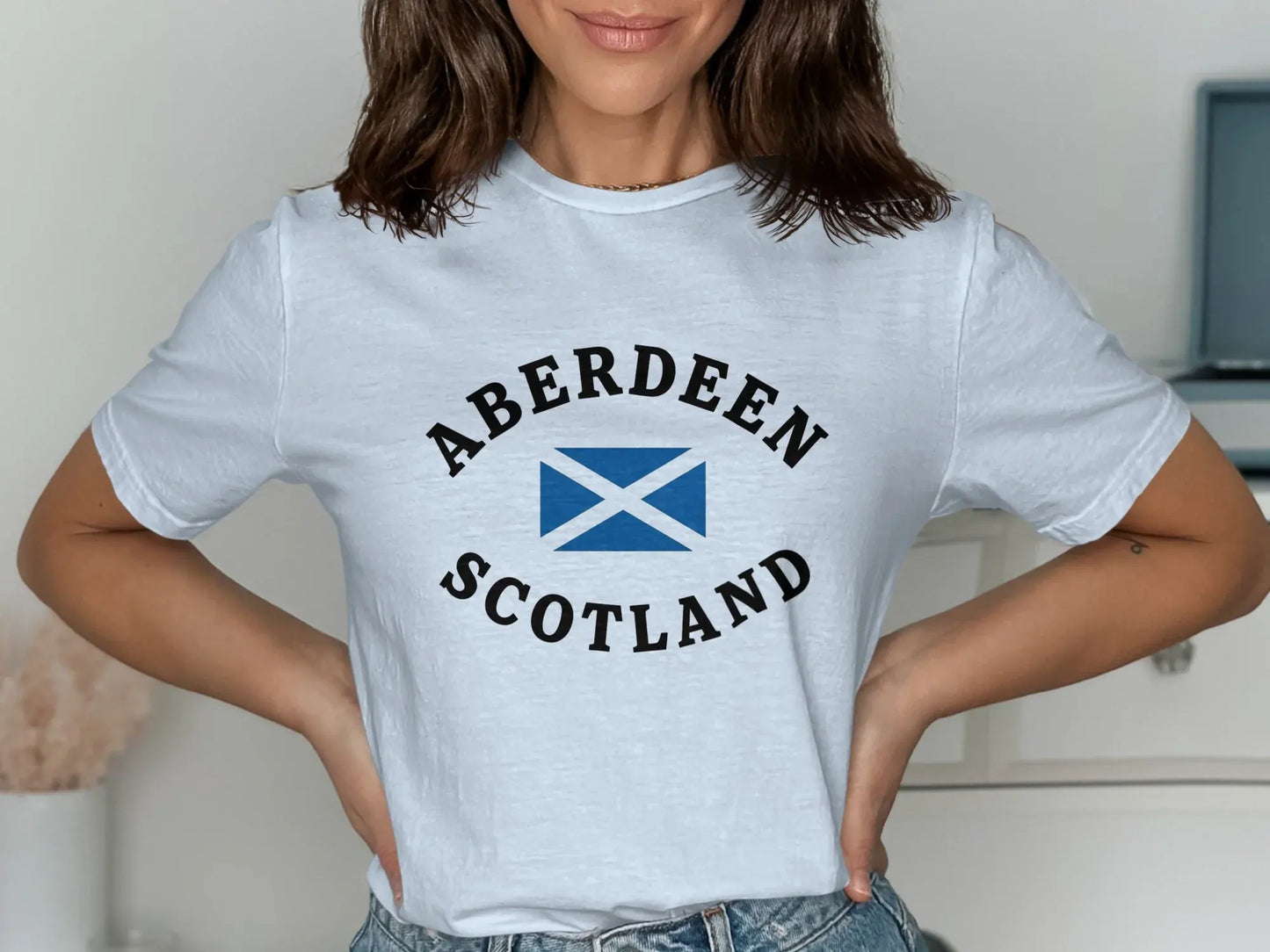 Aberdeen Scotland Graphic Printed Shirt product